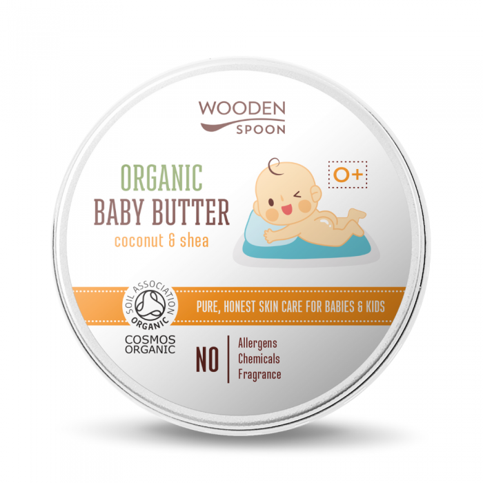 Beurre corporel pour bébé biologique